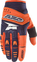 AXO Padlock Gants de motocross Noir Orange S