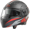 AXO RS01 Casque Noir Rouge XS