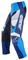 AXO SR MX Pantalon Motocross enfants 2015 Blanc Bleu 38