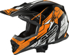 AXO Tribe Casque de motocross Noir Orange XS