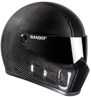 Bandit Super Street 2 Casque de course en carbone,  charbon,  taille XS pour Hommes