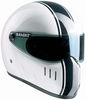 Bandit XXR Classic Casque de moto,  noir-blanc,  taille 2XL pour Hommes