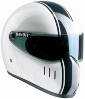 Bandit XXR Classic Casque de moto,  noir-blanc,  taille 2XL pour Hommes