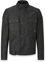 Belstaff Brooklands Veste Motorycle Wax,  noir,  taille M pour Hommes