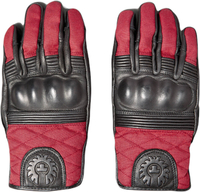 Belstaff Hampstead Gants de moto,  noir-rouge,  taille L pour Hommes