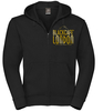 Black-Cafe London Classic Zip Hoodie,  noir-or,  taille 2XL pour Hommes