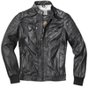 Black-Cafe London Detroit Veste en cuir de moto,  noir,  taille 56 pour Hommes