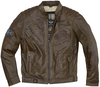 Black Cafe London Houston Veste en cuir de moto,  brun,  taille 52 pour Hommes