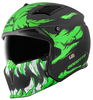 Bogotto Radic Skulash Casque,  noir-vert,  taille XL pour Hommes