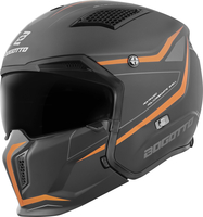 Bogotto Radic WN-ST 22.06 Casque,  noir-orange,  taille S pour Hommes