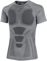 Bogotto Ripped-S Chemise fonctionnelle d’été,  gris,  taille S M pour Hommes
