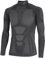 Bogotto Ripped-Z Chemise fonctionnelle Winter Longsleeve,  noir,  taille S M