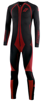Bogotto Ripped-Z Sous-vêtement d’hiver Costume fonctionnel une pièce,  noir-rouge,  taille L XL pour Hommes