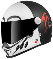 Bogotto SH-800 Mister X Casque Noir Blanc XL