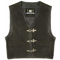Bores Sunride 2 Veste en cuir,  noir,  taille 5XL pour Hommes
