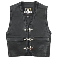 Bores Sunride 5 Veste en cuir,  noir,  taille XL