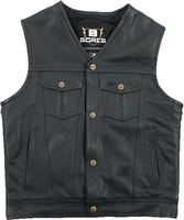 Bores Sunride 6 Veste en cuir,  noir,  taille S