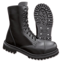Brandit 10 Eyelet Bottes,  noir,  taille 38 pour Hommes
