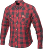 Büse Fairbanks Chemise de moto pour dames,  rouge,  taille 48 pour Femmes