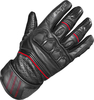 Büse Flash gants de moto perforÃ©s,  noir-rouge,  taille 2XL pour Hommes
