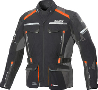 Büse Highland 2 Veste textile de moto,  noir-gris-orange,  taille 50