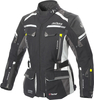 Büse Highland 2 Veste textile de moto pour dames,  noir-gris,  taille 38 pour Femmes