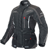 Büse Torino II Veste textile de moto pour dames,  noir-gris,  taille 34 pour Femmes