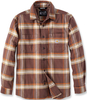 Carhartt Rugged Flex Flannel Plaid Chemise,  brun,  taille L pour Hommes