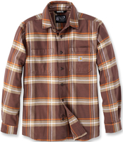 Carhartt Rugged Flex Flannel Plaid Chemise,  brun,  taille L pour Hommes