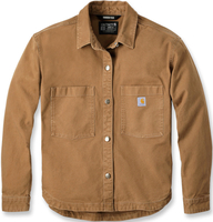 Carhartt Rugged Flex Loose Fit Heavyweight Duck Chemise femme,  brun,  taille L pour Femmes