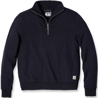 Carhartt Tencel Fiber Series Relaxed Fit Half Zip Sweat-shirt femme,  noir,  taille S pour Femmes