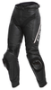 Dainese Delta 3 Pantalon en cuir de moto dames Noir 42