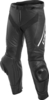 Dainese Delta 3 Pantalon en cuir de moto,  noir-blanc,  taille 52