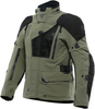 Dainese Hekla Absoluteshell Pro 20K D-Dry Veste textile de moto,  noir-vert,  taille 46 pour Hommes