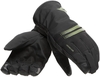 Dainese Plaza 3 D-Dry Gants de moto imperméables,  noir-vert,  taille XS pour Hommes