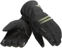 Dainese Plaza 3 D-Dry Motorcycle Gloves Gants de moto,  noir-vert,  taille L