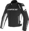 Dainese Racing 3 D-Dry Veste Textile moto,  noir-blanc,  taille 64 pour Hommes