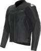 Dainese Racing 5 Blouson de moto en cuir,  noir,  taille 52 pour Hommes