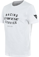 Dainese Racing Service T-Shirt Noir Blanc XS