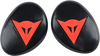 Dainese RSS 4.0 Curseurs de genou,  noir-rouge pour Hommes