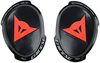 Dainese RSS 4.0 Kit de glissières de genou,  noir-rouge pour Hommes