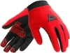 Dainese Scarabeo Tactic Gants de jeunesse Noir Rouge L