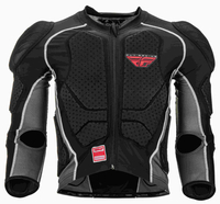 Fly Racing Barricade Long Sleeve CE Veste protectrice,  noir,  taille S pour Hommes