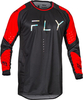 Fly Racing Evolution 2024 Maillot de motocross,  noir-rouge,  taille M