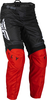 Fly Racing F-16 2023 Pantalon de motocross,  noir-rouge,  taille 34 pour Hommes