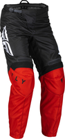 Fly Racing F-16 2023 Pantalon de motocross,  noir-rouge,  taille 36 pour Hommes