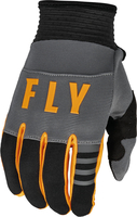 Fly Racing F-16 2023 Youth Gants de motocross,  noir-gris-orange,  taille S