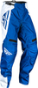 Fly Racing F-16 2024 Pantalons de motocross,  blanc-bleu,  taille 28 pour Hommes
