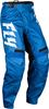 Fly Racing F-16 2024 Pantalons de motocross pour enfants,  blanc-bleu,  taille XS pour Des gamins