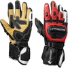 Germot Minneapolis Gants de moto,  noir-blanc-rouge-beige,  taille 3XL pour Hommes